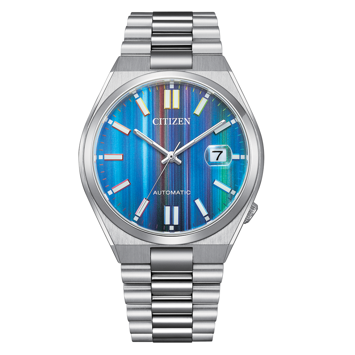 Citizen Tsuyosa Automatic Men's Watch with Stunning Blue Gradient Dial - NJ0151-53W