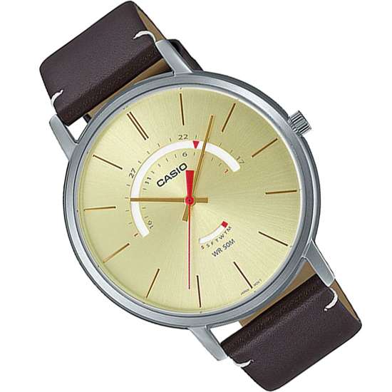 Casio MTP-B105L-9AV Men's Stylish Leather Watch