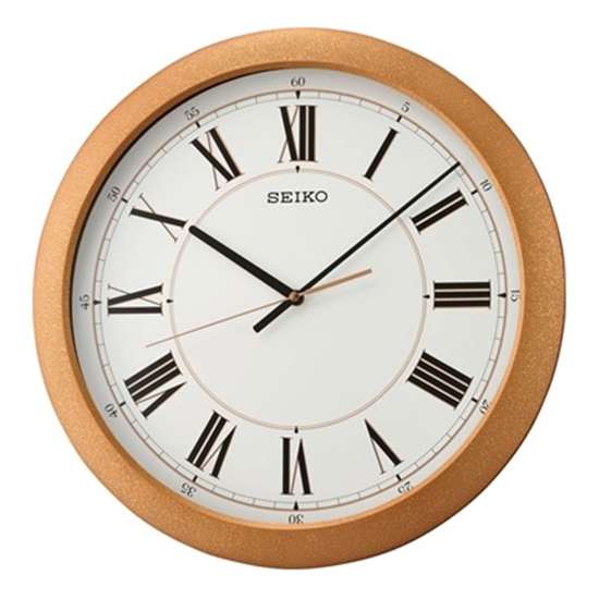 Seiko QXA754P/QXA754PN Stunning Rose Gold Wall Clock (Singapore Only)