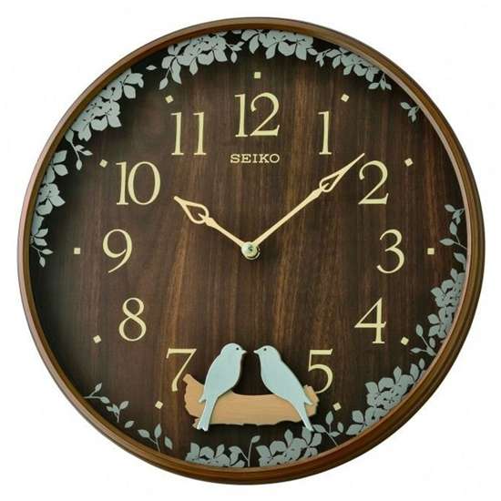 Seiko QXC237B Pendulum Wall Clock - Exclusive to Singapore!