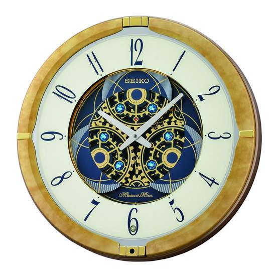 Seiko QXM387G/QXM387GN Musical Motion Wall Clock - A Symphony of Time
