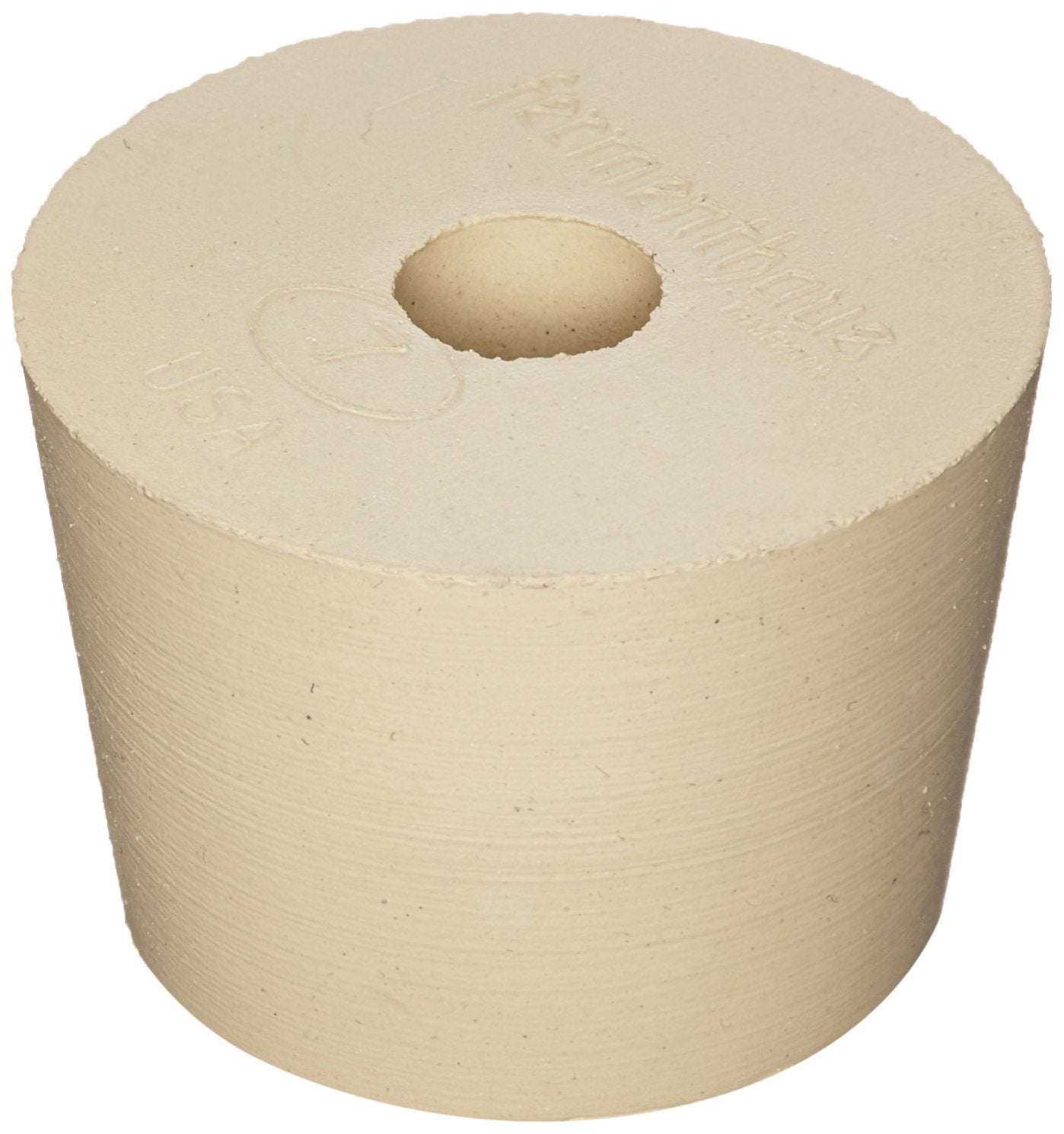 Fantastic #7.5 Rubber Stopper with Hole - Ideal for Carboys!