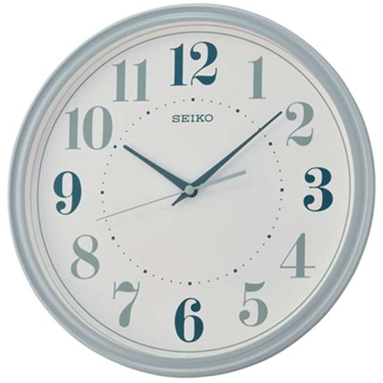 Seiko QXA740N Stunning Grey Wall Clock - Exclusive to Singapore!
