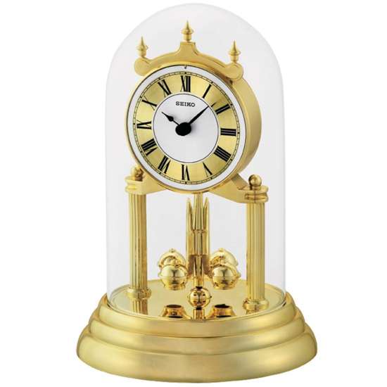 Seiko Anniversary Gold Mantel Clock QHN006G - Exclusive to Singapore!