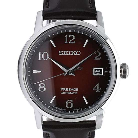 Seiko Presage JDM Cocktail Time SARY163: Exquisite Leather Watch