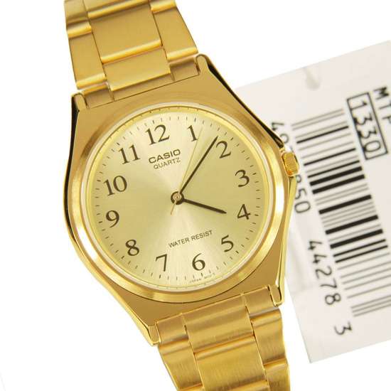 Casio Stylish Gold Tone Men's Quartz Watch MTP - 1130N - 9BRDF