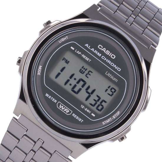 Casio Vintage Grey Unisex Digital Watch - A171WEGG-1A: A Timeless Classic