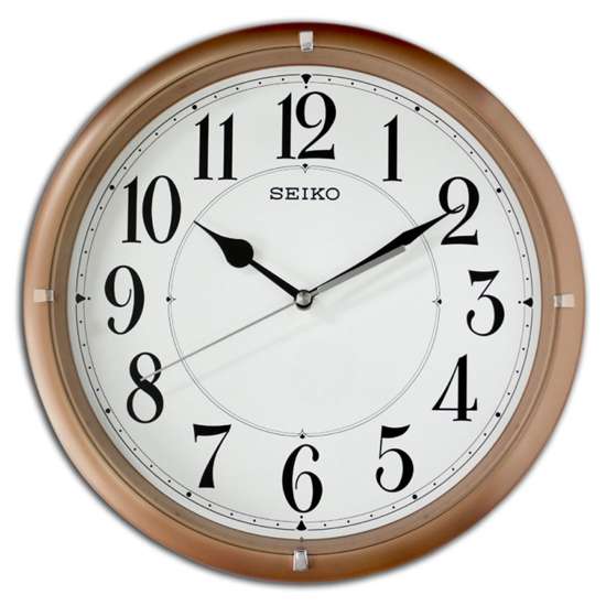Gorgeous Seiko QXA637P/QXA637PN Rose Gold Wall Clock - A Timeless Addition!