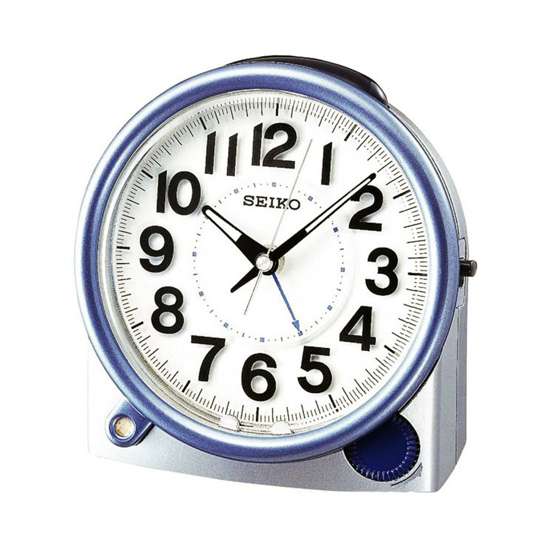 Seiko QHE143S/QHE143SN Quiet Sweep Alarm Desk Clock - Singapore Exclusive!