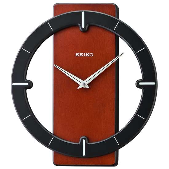 Seiko QXA774Z/QXA774ZN Exquisite Wooden Wall Clock