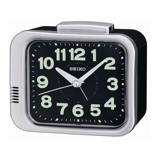 Seiko QHK028A/QHK028AN Bell Alarm Clock: Your Reliable Wake-up Companion