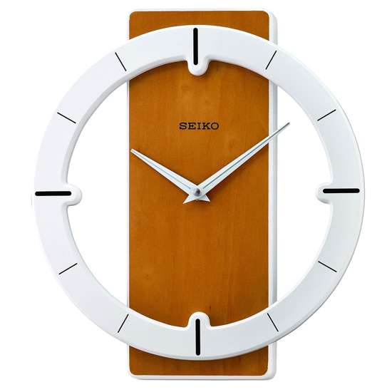 Seiko QXA774B/QXA774BN Stunning Wooden Wall Clock