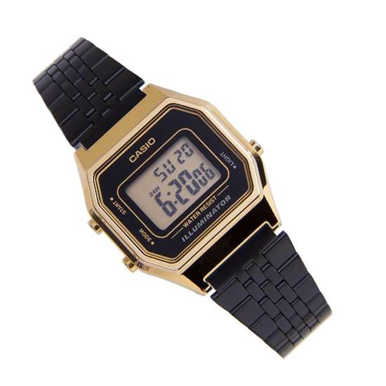 Casio LA680WEGB-1A Vintage Ladies' Black Ion Watch - A Timeless Classic!
