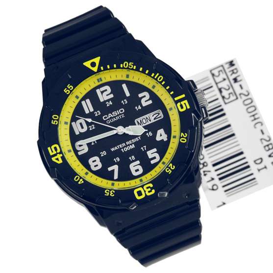 Casio MRW-200HC-2B Deep Blue Men's Analog Quartz Watch - A Stylish Timepiece