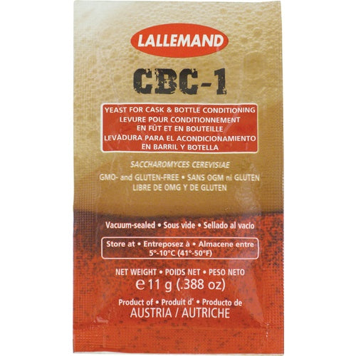 Lallemand CBC-1 Dry Yeast - The Perfect Choice for Bottle - Conditioned Beers (11 g)