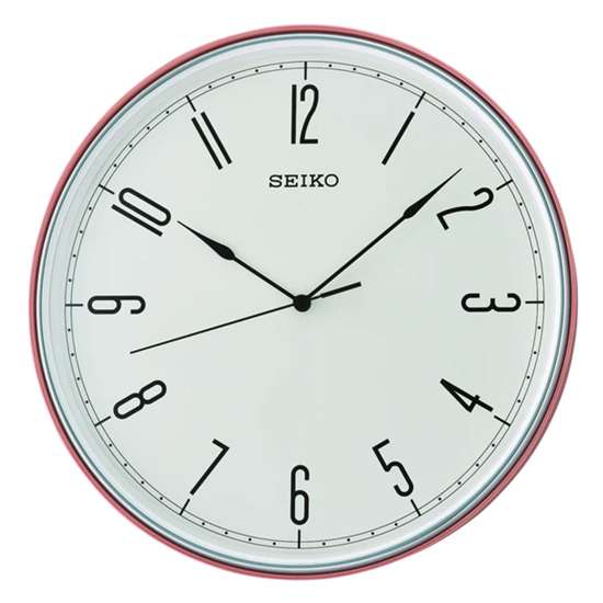 Seiko QXA755R Quiet Sweep Wall Clock - Exclusive to Singapore!