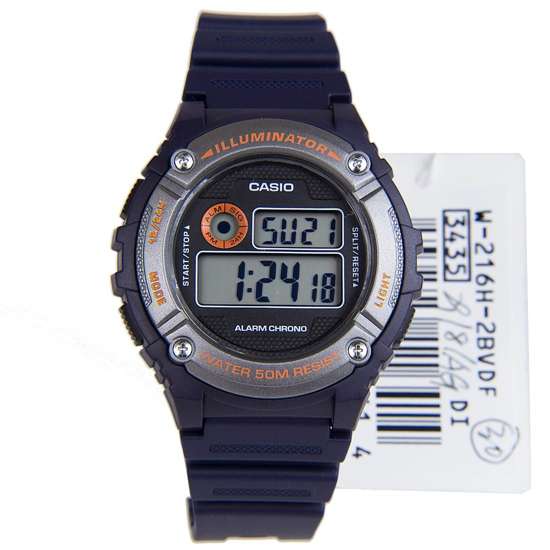Casio Men's Stylish Digital Watch W-216H-2B W-216H-2BVDF