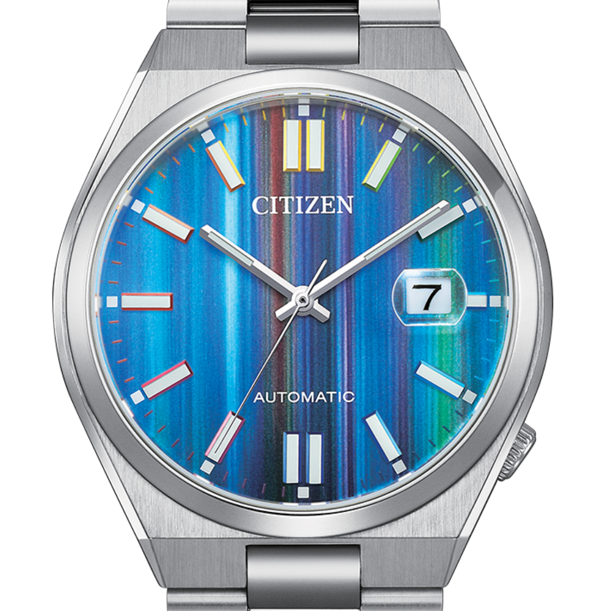 Citizen Tsuyosa Automatic Men's Watch with Stunning Blue Gradient Dial - NJ0151-53W