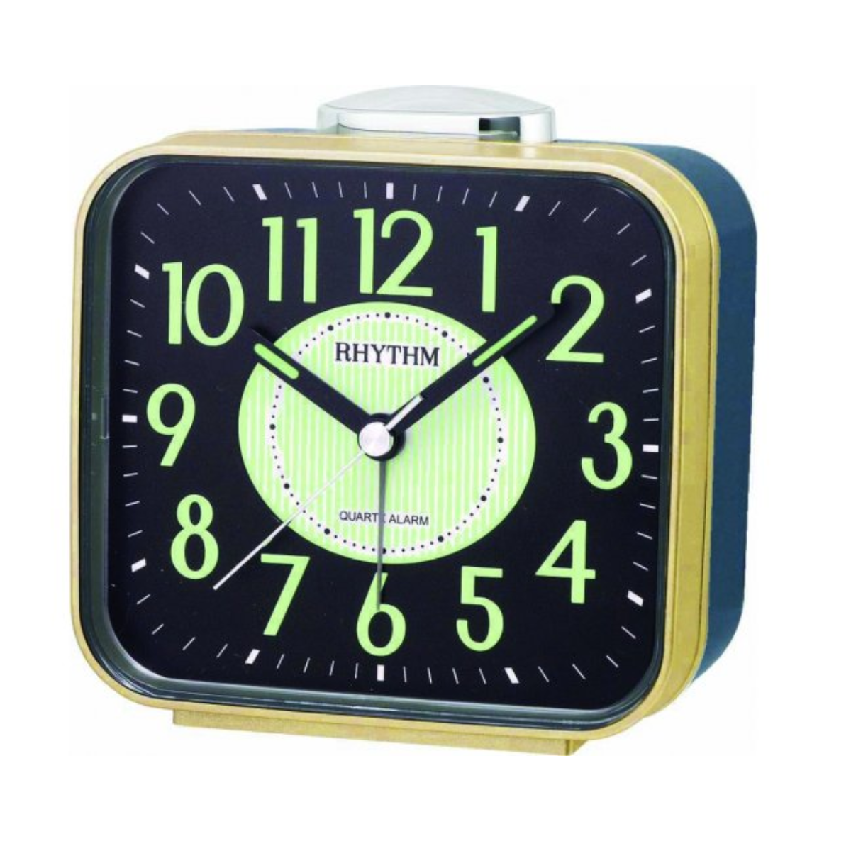 Rhythm CRA629NR18 Quartz Bell Alarm Table Clock - Exclusive to Singapore!