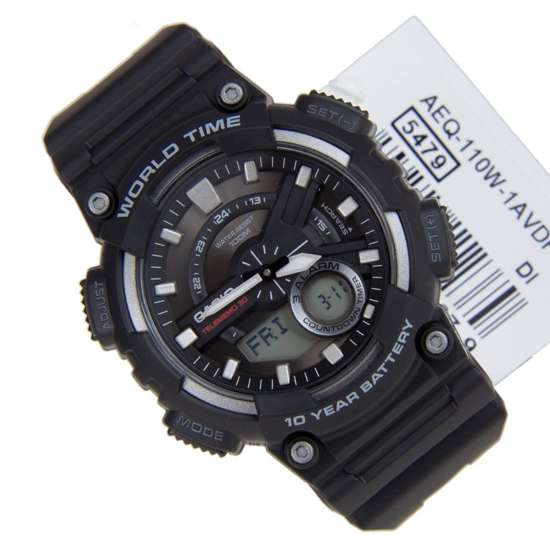 Casio AEQ-110W-1AV World Time Watch: Your Ultimate Timekeeping Companion