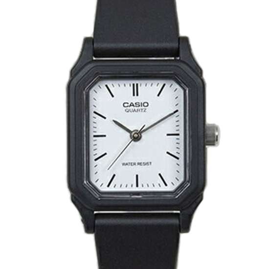 Stylish Casio Quartz Ladies Rectangular Watch LQ-142-7E