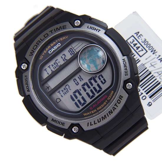 Casio AE-3000W-1AV: The Ultimate Digital Watch