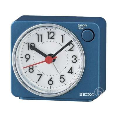 Seiko Carriage-Style Boutique Alarm Clock QHE100E - A Must-Have Timepiece!