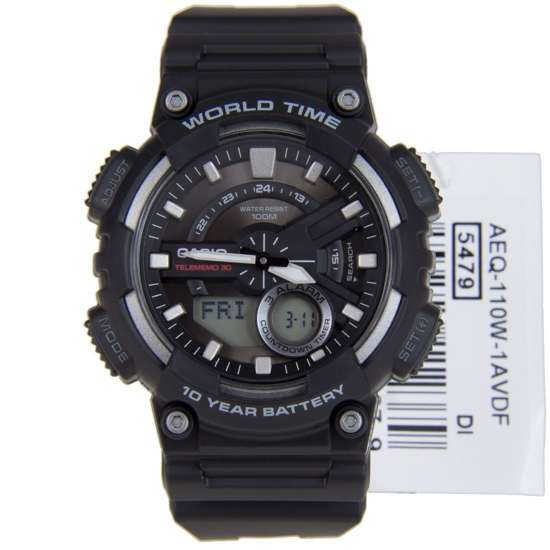 Casio AEQ-110W-1AV World Time Watch: Your Ultimate Timekeeping Companion
