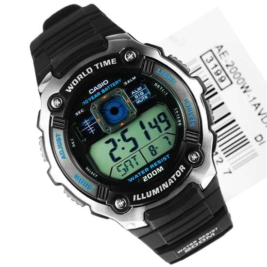 Casio AE-2000W-1AVDF World Time Alarm Watch: Your Ultimate Timekeeping Companion
