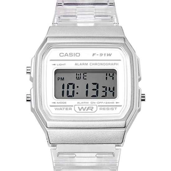 Casio Transparent Digital Watch F-91WS-7D: A Stylish Timepiece for Youth