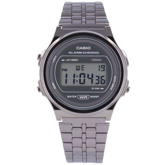 Casio Vintage Grey Unisex Digital Watch - A171WEGG-1A: A Timeless Classic