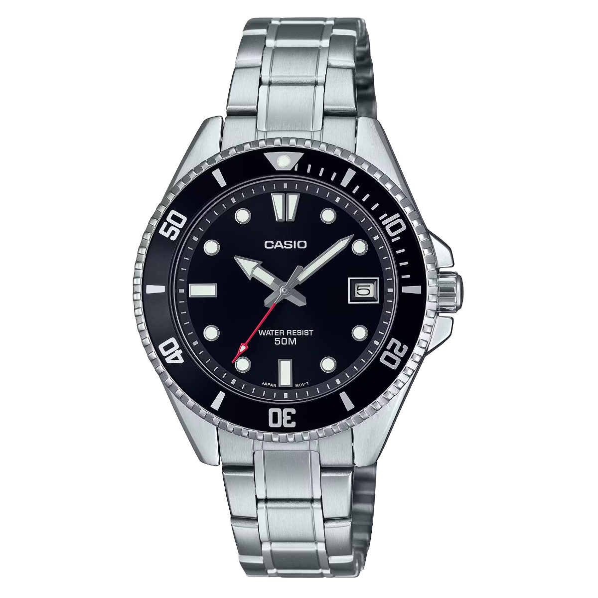 Casio MDV-10D-1A1: The Ultimate Quartz Sports Watch with Black Dial