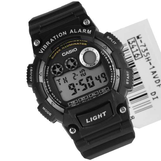 Casio Men's W-735H-1AV Dual Time Watch: A Must-Have Timepiece!