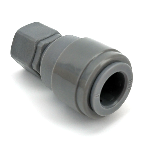 KegLand Duotight Push-In Fitting - 9.5 mm (3/8 in.) x 1/4 in. Flare - KL06941: The Ultimate Connection Solution!