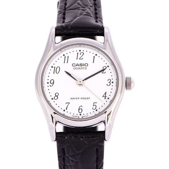 Casio Stylish Women's Leather Watch LTP-1094E-7B