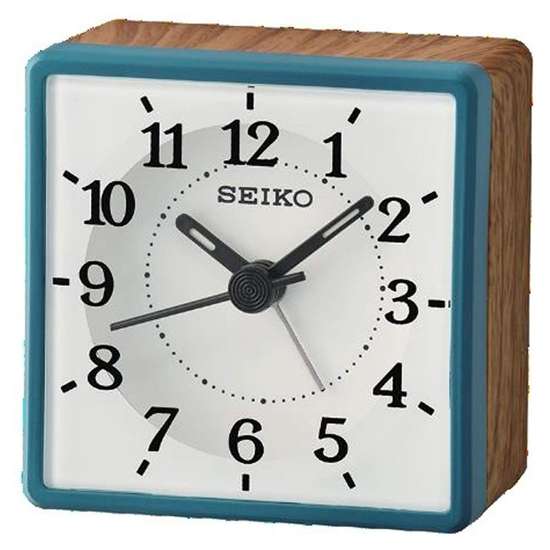 Seiko QHE175L Square Alarm Clock - Exclusive to Singapore!