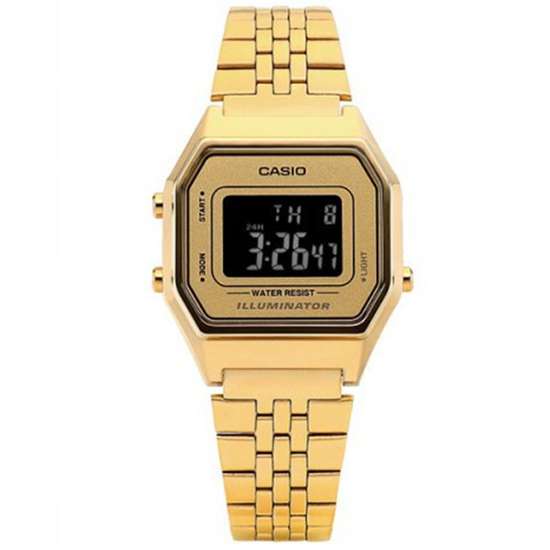 Casio Vintage Gold Digital Youth Watch - LA680WGA-9B/9BDF