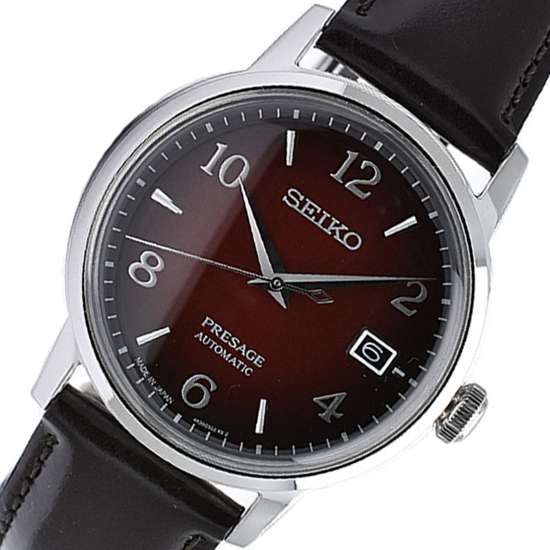 Seiko Presage JDM Cocktail Time SARY163: Exquisite Leather Watch