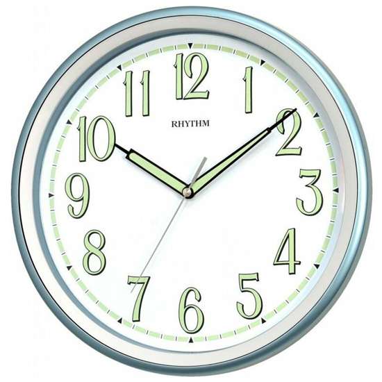 Rhythm Glow-in-the-Dark Wall Clock CMG548NR04 - Exclusive to Singapore!