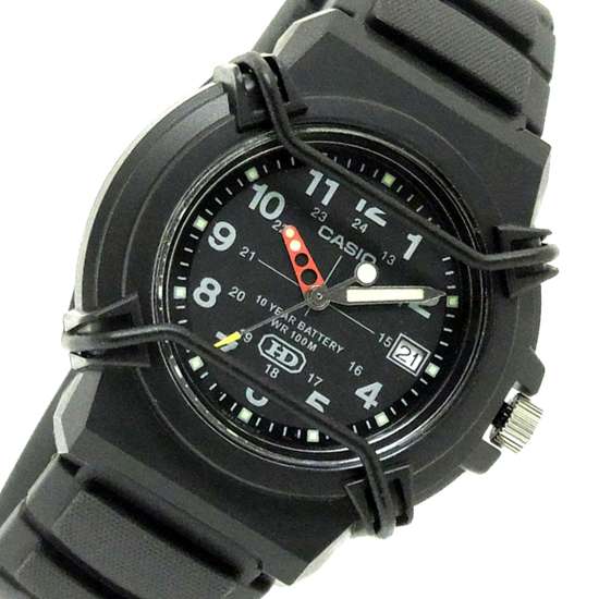 Casio Youth Protector Watch - HDA600B-1B: Stylish and Durable!