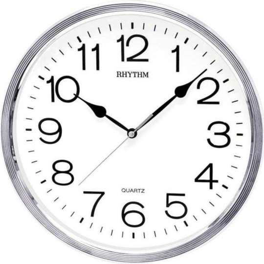 Rhythm CMG734BR19 Stylish Plastic Wall Clock