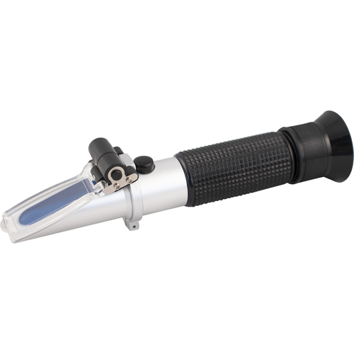 Amazing Dual Scale Brix Refractometer with ATC & LED Light - Your Ultimate Liquid Measuring Tool!