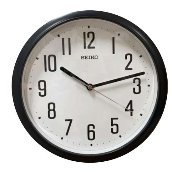 Seiko Quartz Quiet Sweep Decorator Wall Clock - QHA005K Series