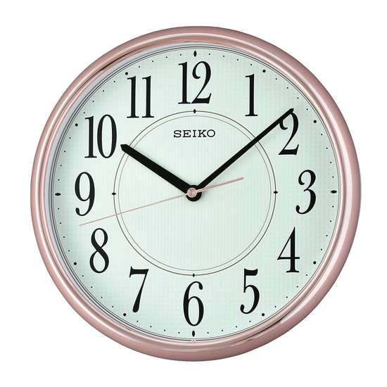 Seiko Stunning Pink Wall Clock QXA671P - Exclusive to Singapore!