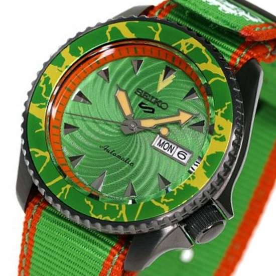 Seiko 5 Sports SBSA083 Blanka Street Fighter Limited Edition JDM Watch - A Must - Have!