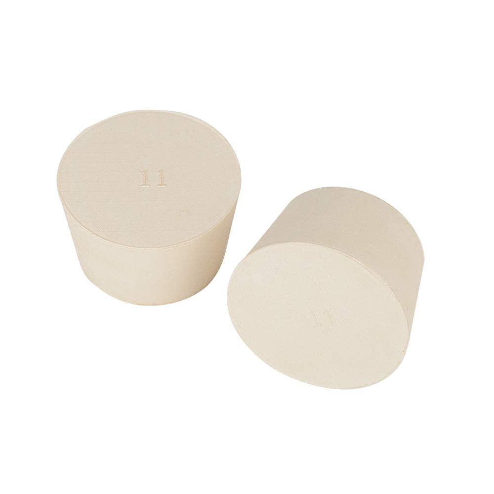 Premium #11 Solid Rubber Stopper - Ideal for Carboys!