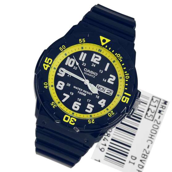 Casio MRW-200HC-2B Deep Blue Men's Analog Quartz Watch - A Stylish Timepiece