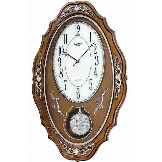 Rhythm CMJ462CR06 Pendulum Clock - Exclusive for Singapore!