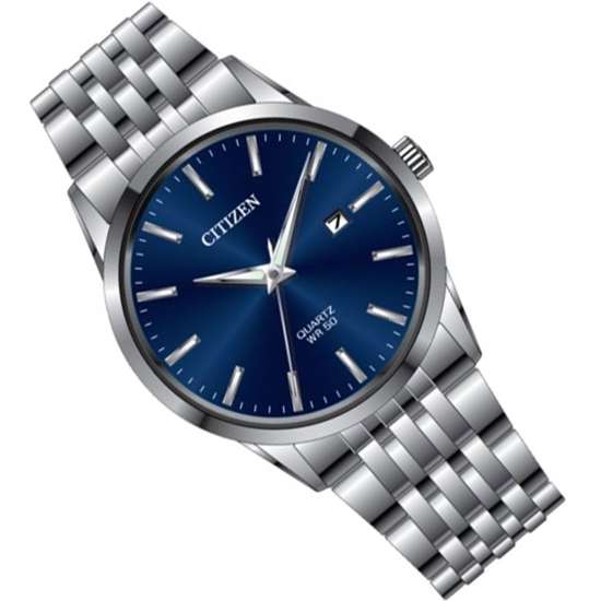 Citizen BI5000-87L Blue Dial Men's Dress Watch: A Timeless Accessory