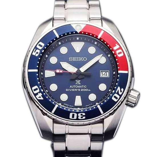 Seiko Prospex Sumo Pepsi JDM Automatic Diver's Watch SBDC057J1 - A Timepiece of Excellence